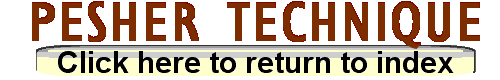 Pesher Technique